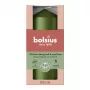 BOLSIUS Świeca cylindryczna Ø120x58mm Metaliczny Zielony Świeca LED