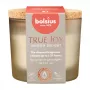 BOLSIUS True Joy Vanilla Delight Świeca Zapachowa w Szklanym Słoiku z Korkową Pokrywką, Ø66x83 mm