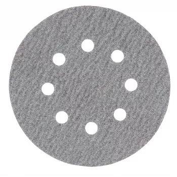 Makita D-65838 Krążek ścierny 125mm P80 ziarnistość 10-pak rzep 8-otworowy