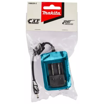 Adapter do akumulatora Makita CXT 12V max Li-Ion z wyjściem DC Barrel Jack (5,5 x 2,1 mm), 2,2A