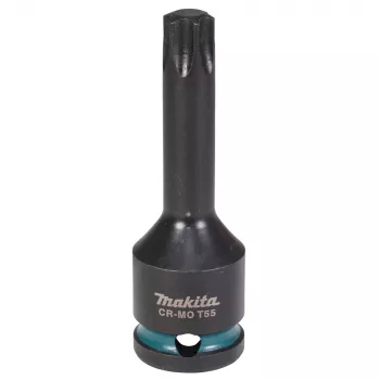 Makita Impact Black nasadka Torx T55 z napędem 1/2 cala, długość 78 mm E-19847