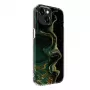Evelatus Apple iPhone 15 PC Marmurowy Ciemnozielony Etui