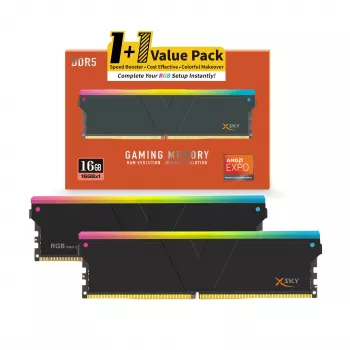V-Color Manta XSky RGB 16GB DDR5-6000 CL30 EXPO Moduł Pamięci, Czarny