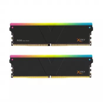 V-Color Manta XSky RGB 16GB DDR5-6000 CL30 EXPO Moduł Pamięci, Czarny
