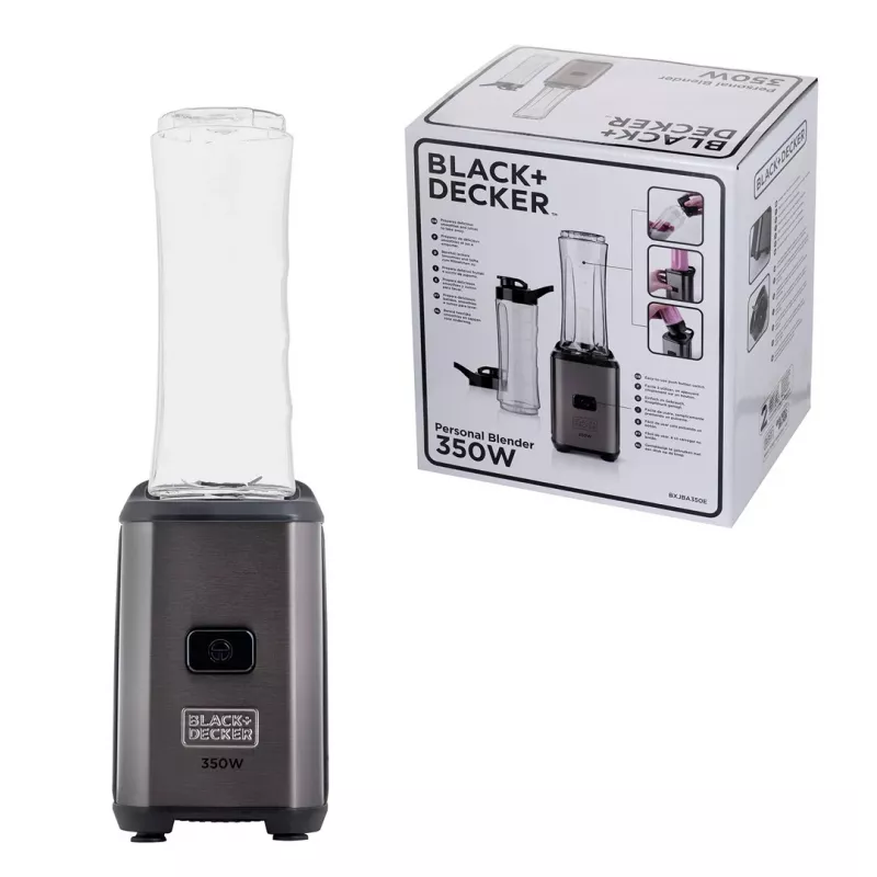 BLACK & DECKER Blender sportowy BXJBA350E 350W Szary