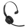 Jabra Evolve3 45 Mono Link 390A Przewodowy zestaw słuchawkowy nauszny dla Microsoft Teams, USB-A, czarny