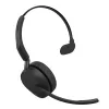 Jabra Evolve3 65 Mono Link 390a Bezprzewodowy zestaw słuchawkowy Bluetooth z adapterem USB-A - certyfikat Microsoft Teams, mikrofon z redukcją szumów, 35 godz. rozmów