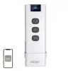 MOES YK2169 ZigBee 3.0 Bezprzewodowy Przełącznik Scen, 4-kanałowy, 12 Scen, Zasilany Bateryjnie, Biały