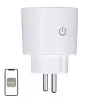 Inteligentna wtyczka MOES MWP-EU16M-WH-MS z monitoringiem energii, 16A, Wi-Fi, biała
