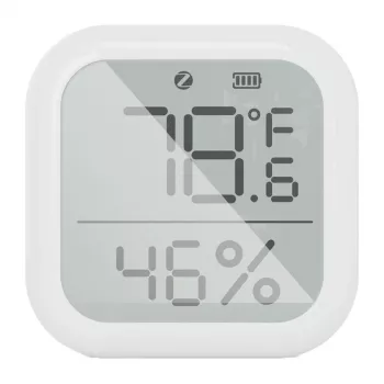 MOES ZSS-KB-TH-LF-C Czujnik temperatury i wilgotności ZigBee z wyświetlaczem LCD