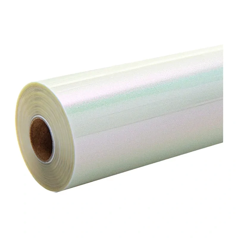 HTVRONT Chameleon Heat Transfer Film, 30,5 cm x 90 cm (biały do czerwonego)