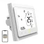 MOES BHT-002 Wi-Fi LCD Inteligentny Termostat do Ogrzewania Wody, Ekran Dotykowy, Sterowanie Aplikacją i Głosem, Biały