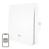 MOES ZS-B-EU1 ZigBee 1-kanałowy przełącznik światła (bez przewodu neutralnego, biały)