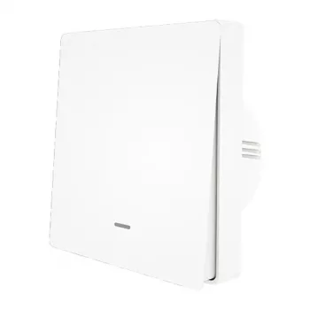MOES ZS-B-EU1 ZigBee 1-kanałowy przełącznik światła (bez przewodu neutralnego, biały)