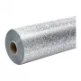 HTVRONT Glitter Heat Transfer Film, 30,5 cm x 90 cm (Srebrny)