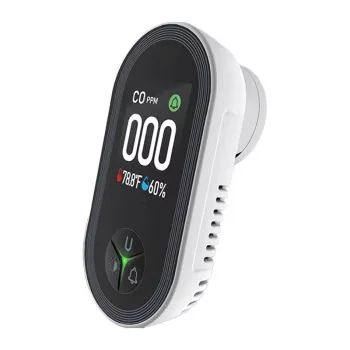 Czujnik tlenku węgla MOES S02-CO, Zigbee 3.0, wyświetlacz LCD, alarm 85dB