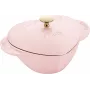 Staub Special Cocotte w kształcie serca żeliwny garnek 1,75 l różowy