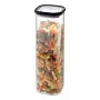 GEFU PANTRY Prostokątny Pojemnik 2,5 L Czarny, Przezroczysty 1 szt.