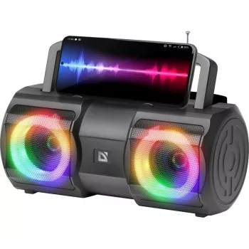 Defender BeatBox 20 Głośnik Bluetooth 20W ze światłem, mikrofonem, FM, USB, TF