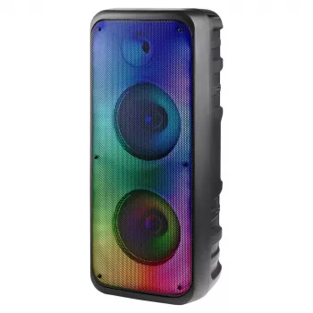 Defender BOOMER 35 Przenośny Głośnik Bluetooth 30W z MP3/FM/SD/USB/AUX/TWS/LCD/RGB/MIC Karaoke - Czarny