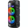 Defender CRASHBOOM Przenośny Głośnik Bluetooth 16W z Karaoke, FM, LED, TWS, Mikrofonem i Pilotem - Czarny
