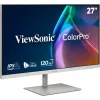 ViewSonic VP2766-2K-W 27 inch Monitor QHD IPS 120Hz z USB-C i stacją dokującą, biały
