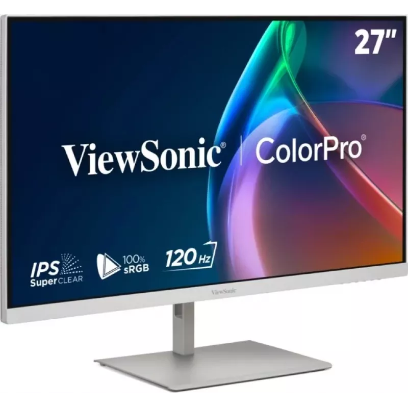 ViewSonic VP2766-2K-W 27 inch Monitor QHD IPS 120Hz z USB-C i stacją dokującą, biały