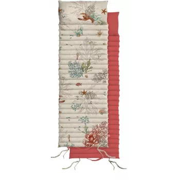 ROSE&TULIPANI SEA LIFE Nadmuchiwana Mata Plażowa 180x60x12 cm Wielokolorowa