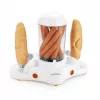 Hyundai HY-HDM120 Urządzenie do hot dogów, 350 W, biało-srebrny, 6 parówek, 2 kolce do bułek