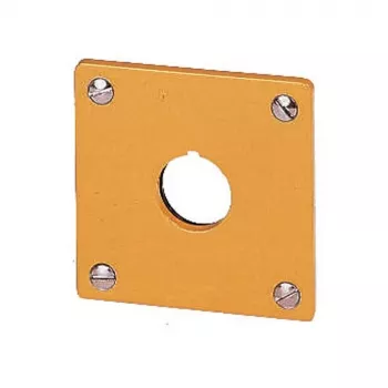 Eaton M22-EY1 Płyta montażowa, żółta, aluminium, IP65, 72 x 72 mm 216542