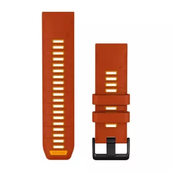 Garmin QuickFit 26 mm silikonowy pasek do zegarka - pomarańczowy 010-14508-03