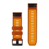 Garmin QuickFit 26 mm silikonowy pasek do zegarka - pomarańczowy 010-14508-03