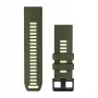 Garmin QuickFit 26 mm silikonowy pasek do zegarka - Olive Drab / Lemon 010-14508-01