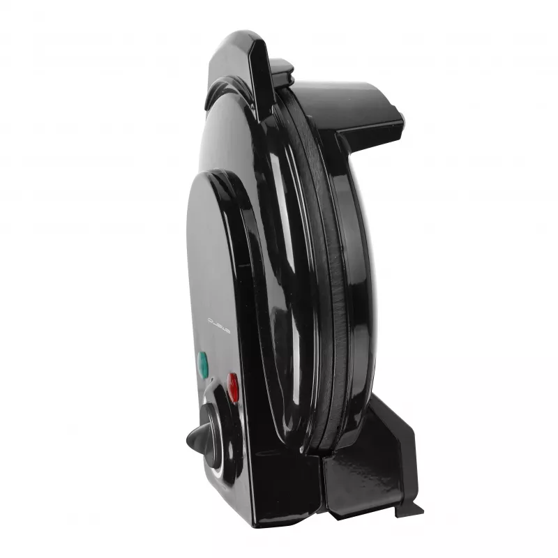 EMERIO WM-131149 Gofernica do gofrów z powłoką nieprzywierającą, bez BPA, czarna