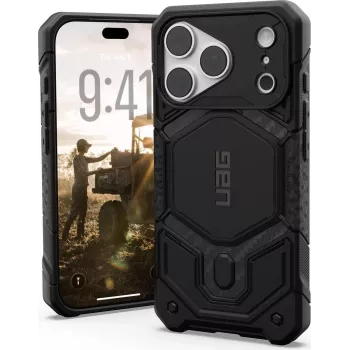 UAG Urban Armor Gear Monarch Pro MagSafe Etui dla Apple iPhone 18 Pro/17 Pro - Włókno węglowe 114569114242
