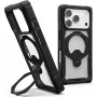 UAG Urban Armor Gear Plasma XTE 360 MagSafe etui z podstawką dla Apple iPhone 18 Pro/17 Pro - czarny/przezroczysty 11457311404G