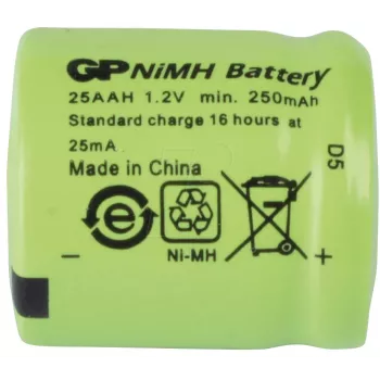 GP Batteries NH GP 25AAH akumulator NiMH 1/3AA 250 mAh 1-Pack (30125AAH-C1)
