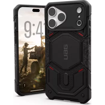 UAG Urban Armor Gear Monarch Pro MagSafe etui dla Apple iPhone 18 Pro Max/17 Pro Max - Kevlar Black 114568113940