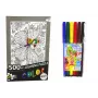 LEAN TOYS Puzzle do kolorowania 500 elementów Motyl