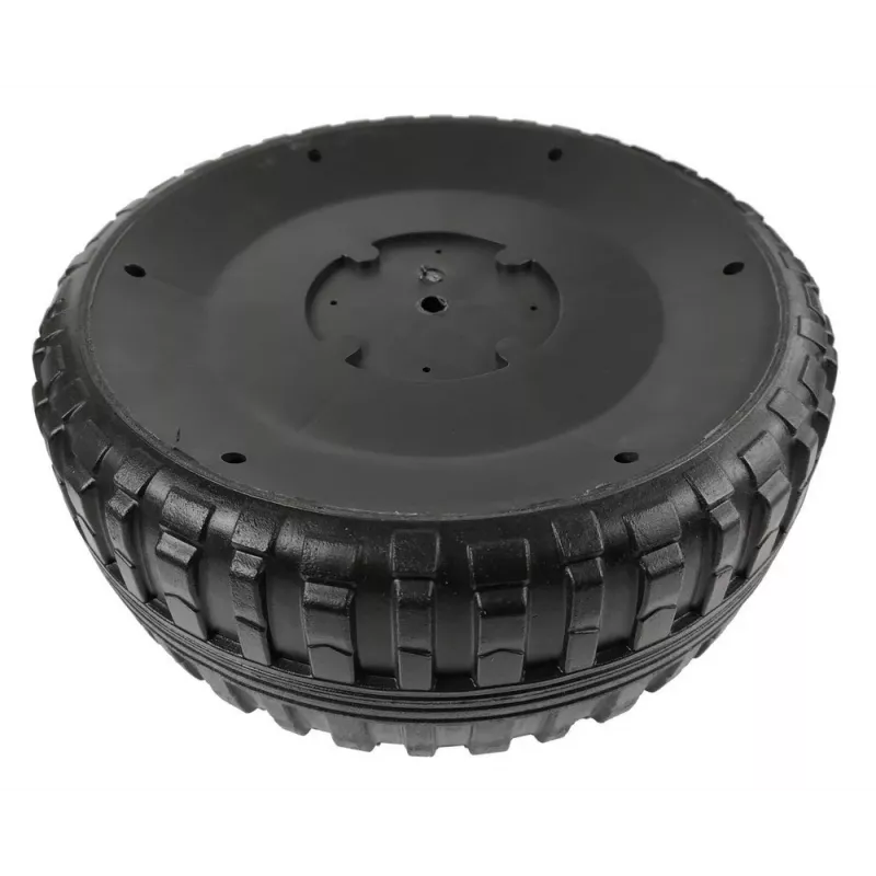 LEAN CARS Zastępcze koło do Jeepa Wranglera JWR-555 Elektrycznego Samochodu Zdalnie Sterowanego, 290 mm, Czarne