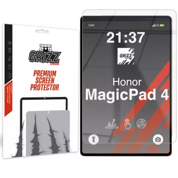 GrizzGlass HybridGlass Szkło hybrydowe na ekran do Honor MagicPad 4 - 11,5 cala - 7H szkło hybrydowe - Ultra-clear - bez pęcherzy