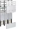 Hager univers Z kompletne pole pomiarowe ZL5EL26, 1350mm, 6 pozycji eHZ, 3-polowe, wstępnie okablowane