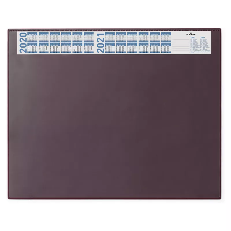 DURABLE Podkładka na biurko 65 x 52 cm Czerwona