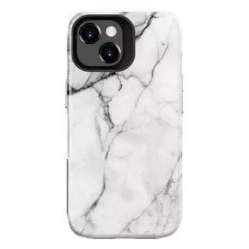 Evelatus Apple iPhone 15 Plus Etui Armor TPU+PC Marmur Biały