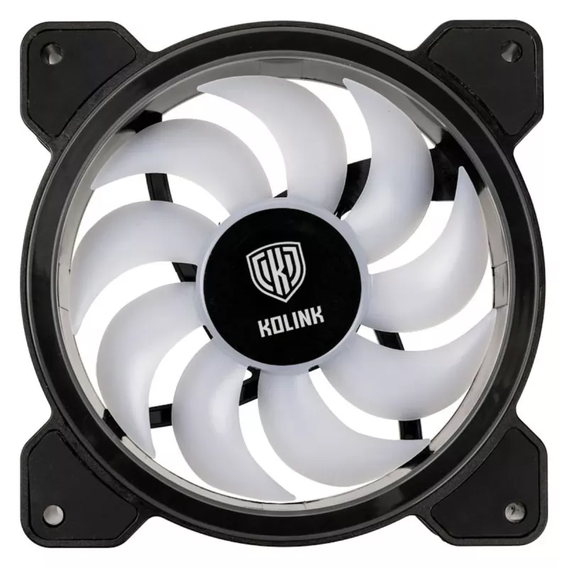 Wentylator Kolink Umbra HDB ARGB LED PWM 120mm – Czarno-biały