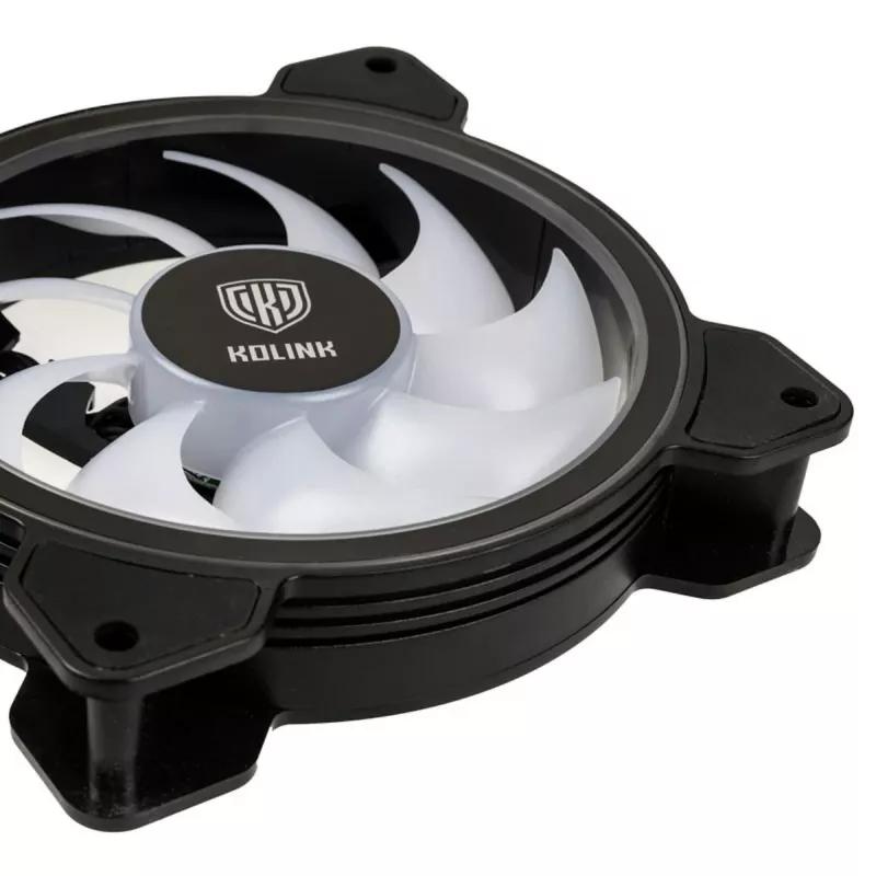 Wentylator Kolink Umbra HDB ARGB LED PWM 120mm – Czarno-biały