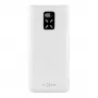 Power bank Fixed Zen 20 20000 mAh z wyświetlaczem LCD i wyjściem PD 20W - biały FIXZEN-20-WH