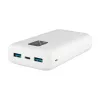 Power bank Fixed Zen 20 20000 mAh z wyświetlaczem LCD i wyjściem PD 20W - biały FIXZEN-20-WH
