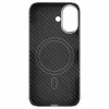 FIXED MagVelar Aramid Fiber Tylny Etui dla Apple iPhone 17 - Czarny