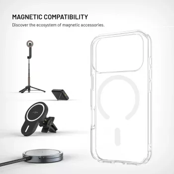 FIXED MagPure przezroczyste etui tylne na Xiaomi 13T / 13T Pro